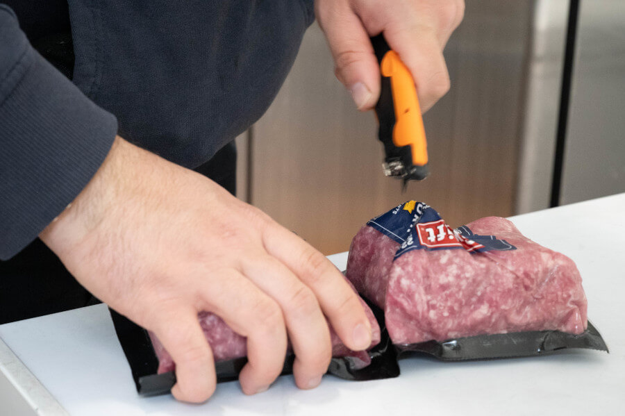 Food for non clients, ground beef