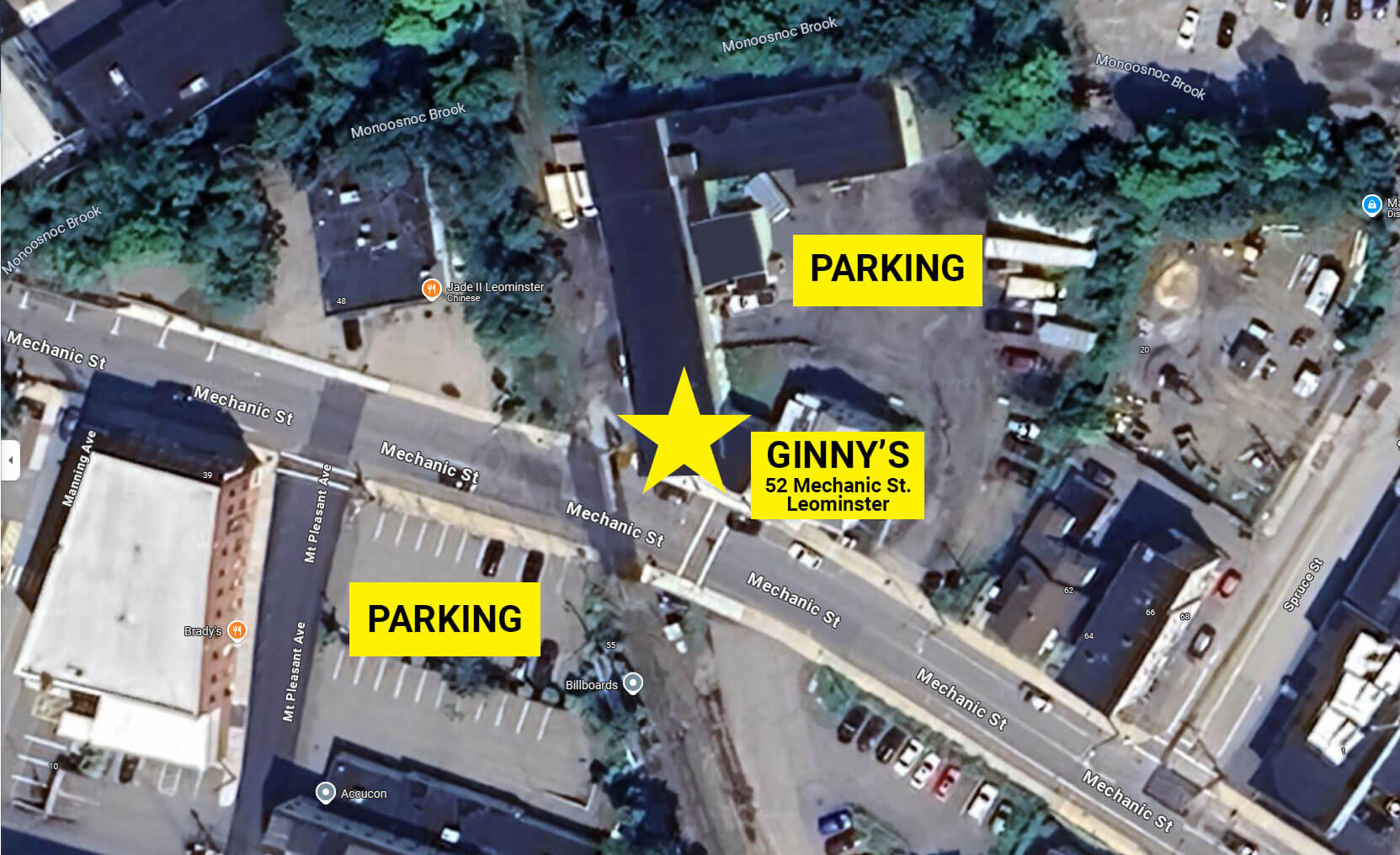 Contact Us Map